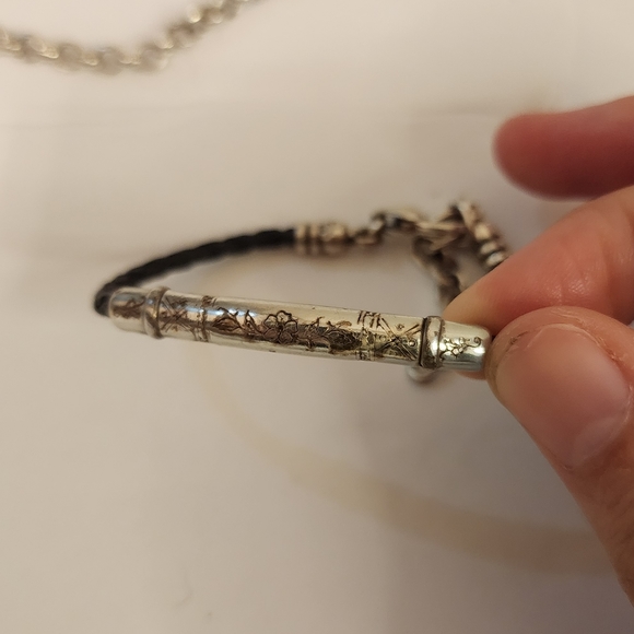 Vintage Brighton Watch Bracelet Necklace Square Flower Bundle - Picture 2 of 5